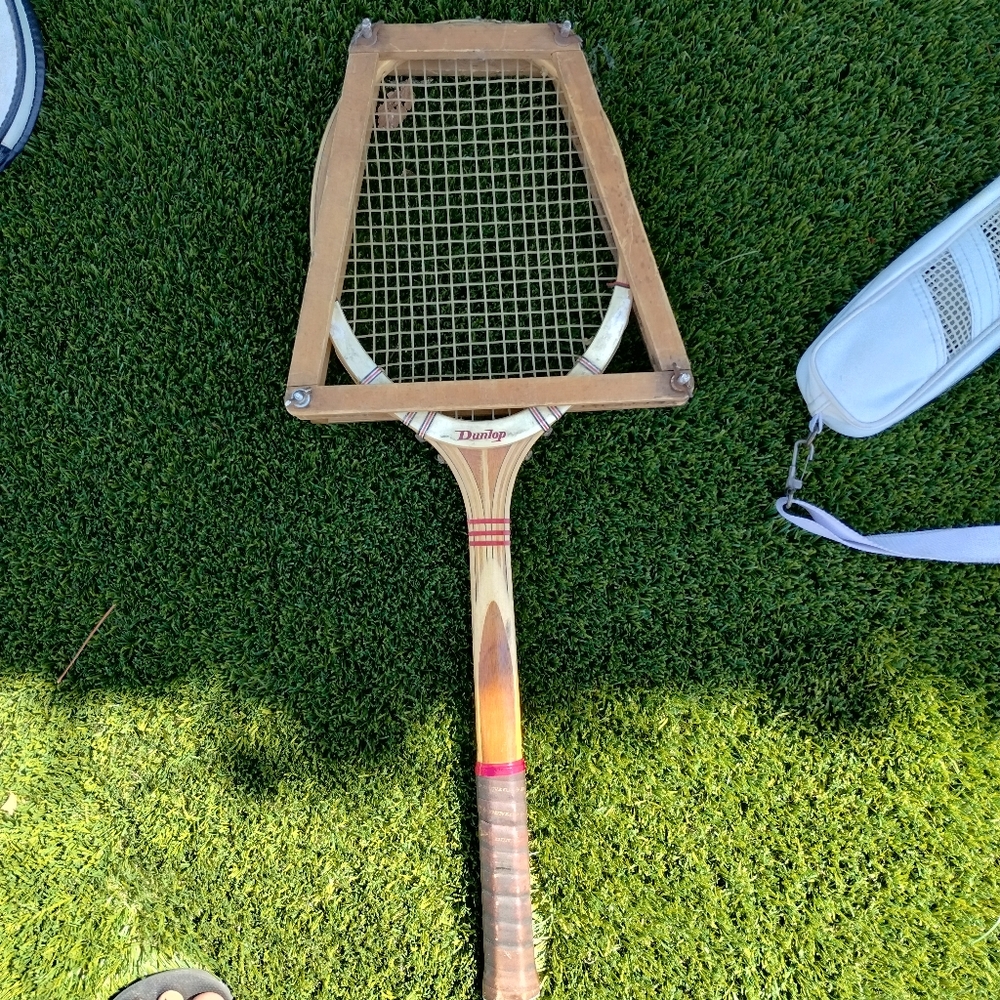 Vintage tennis racquet